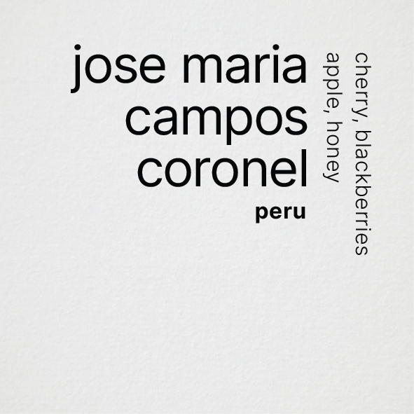 Jose Maria Campos Coronel - Bourbon 250g