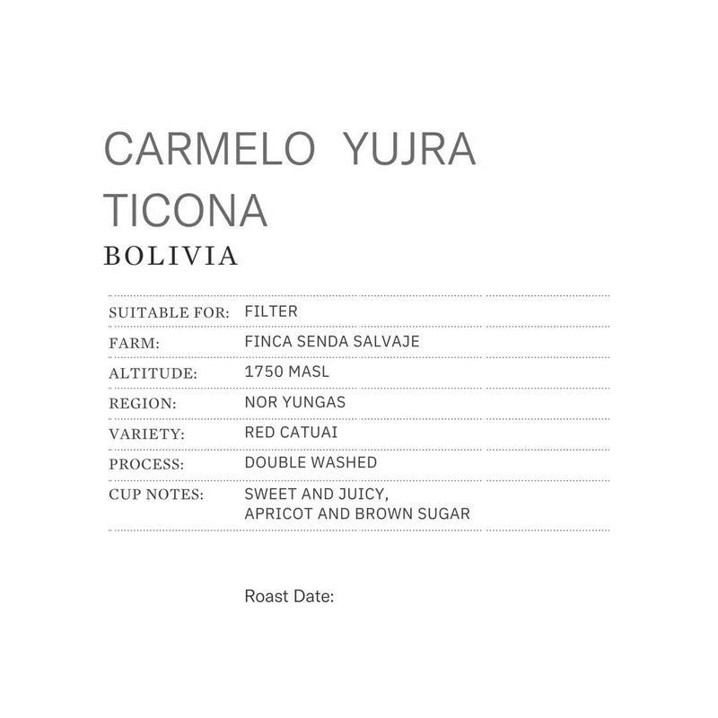 Carmelo Yujra Ticona - Red Catuai 250g